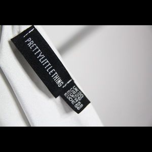 White Bandeau Bikini Top (Plus Size)